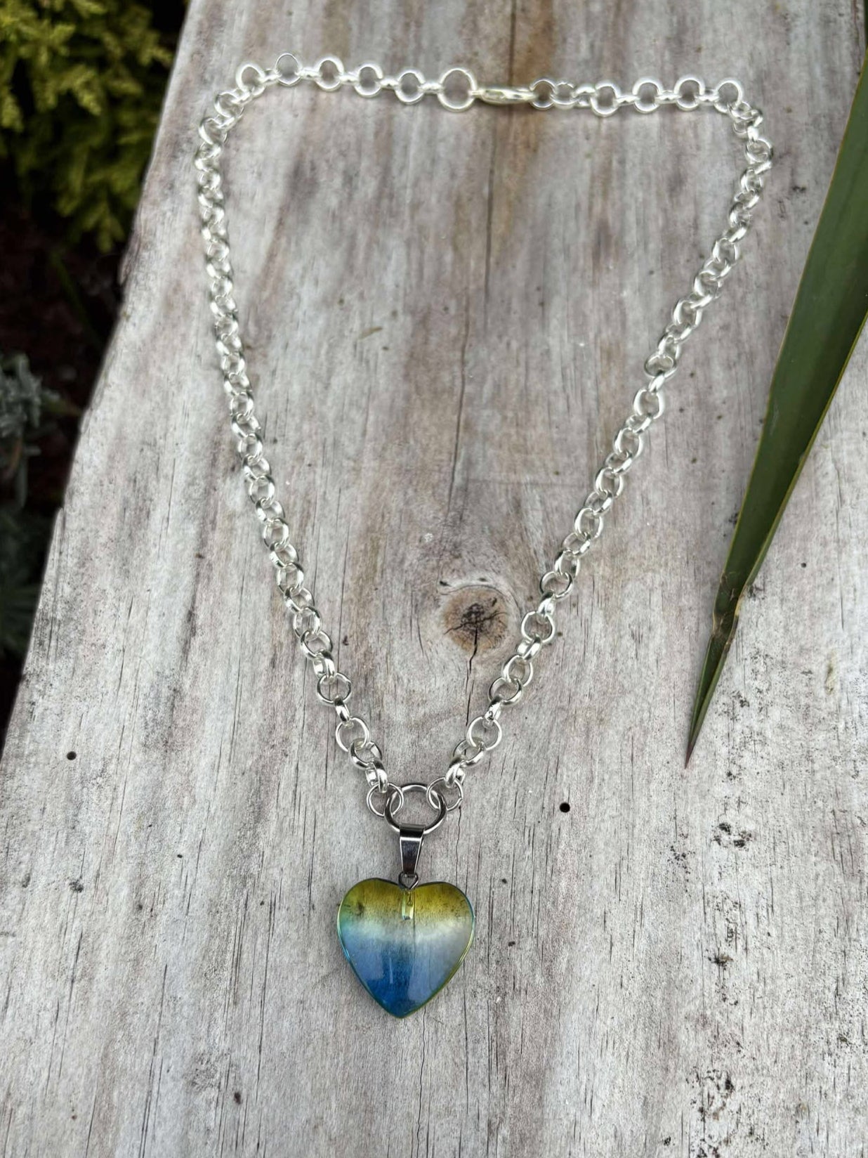 Sunshine Into Sea Necklace