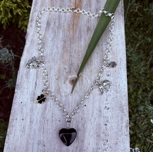 Darkness And Nature Necklace