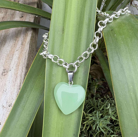 Heart Of Sage Necklace