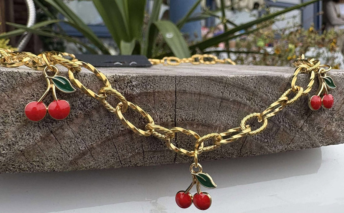 The Cherry Bomb Necklace