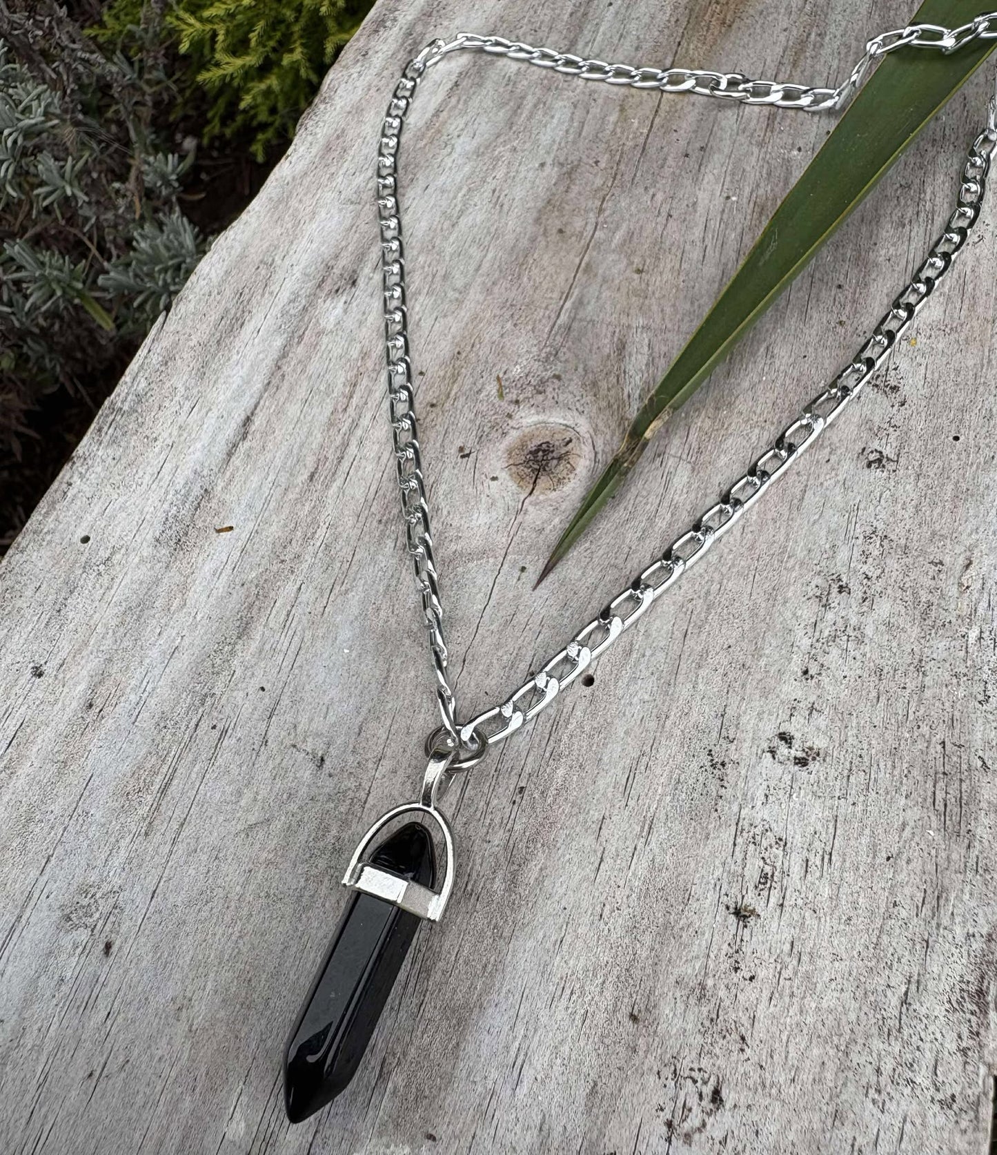 Onyx Crystal Necklace
