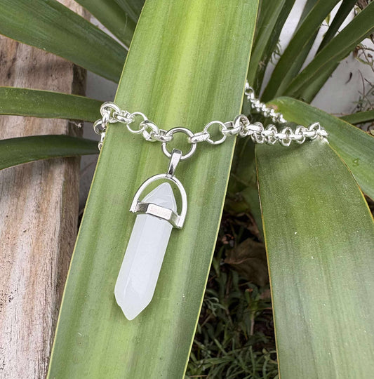Misty Cloud Crystal Necklace
