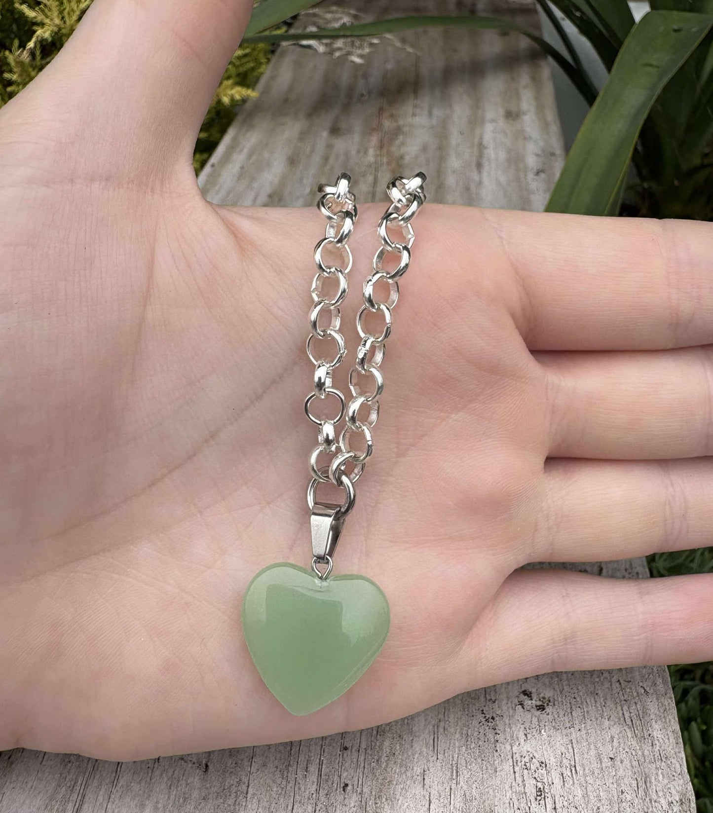Heart Of Sage Necklace