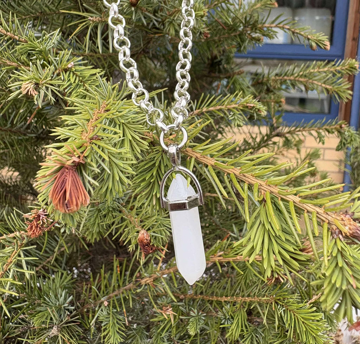 Misty Cloud Crystal Necklace