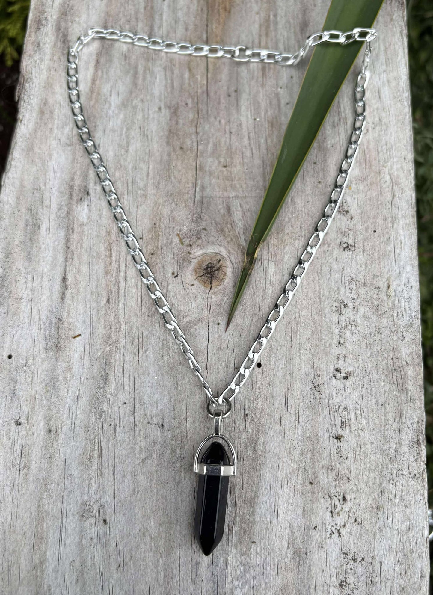 Onyx Crystal Necklace