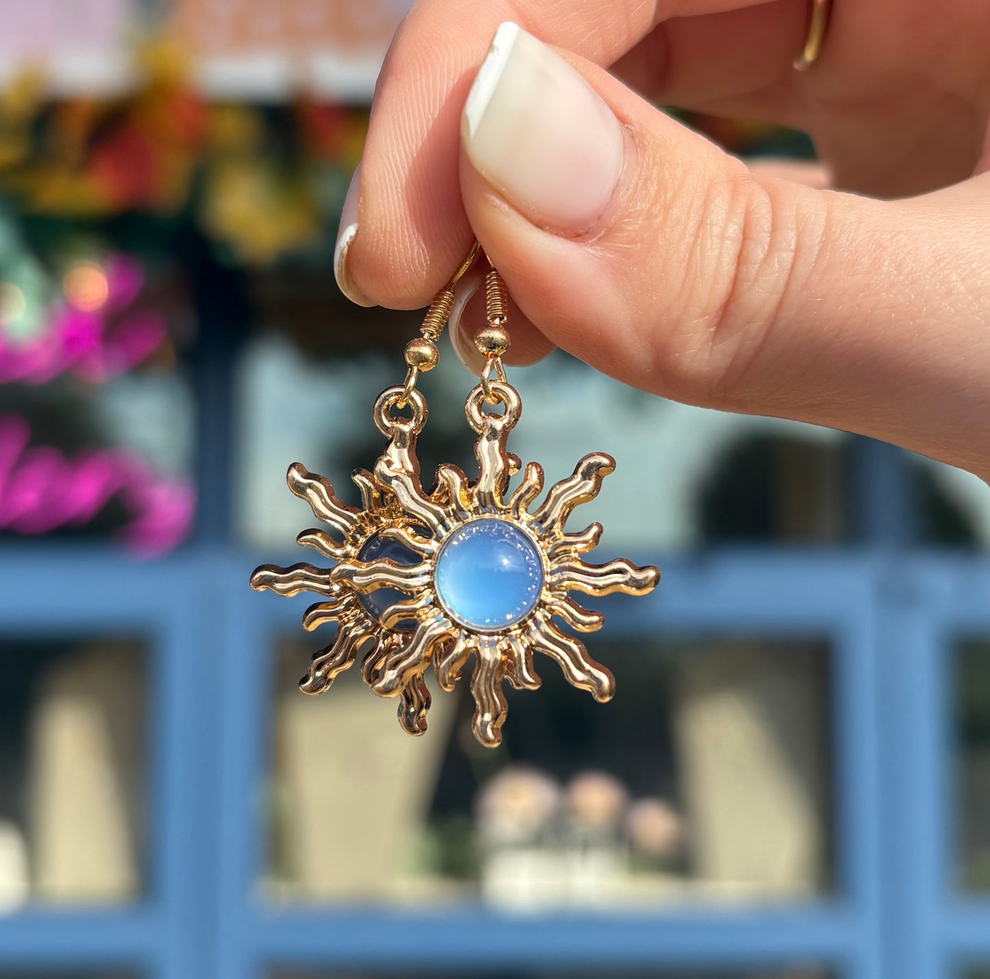 Celestial Sun Earrings￼